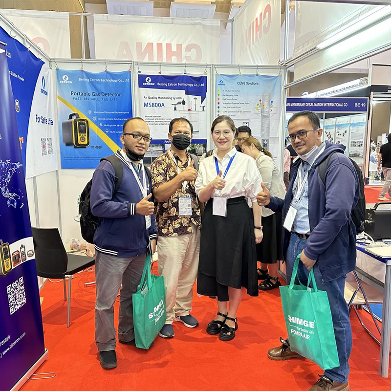 樱桃免费视频产品闪耀印2023尼雅加达环保展，为客户创造安全健康的工作和生活环境