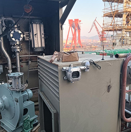 磁吸无线+超长续航！樱桃免费视频氨气监测系统高效守护船舶安全